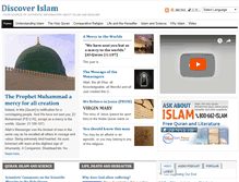 Tablet Screenshot of ediscoverislam.com